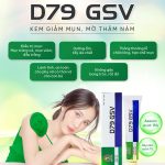 D79 GSV – Kem giảm mụn, mờ thâm nám