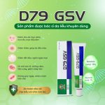 D79 GSV – Kem giảm mụn, mờ thâm nám