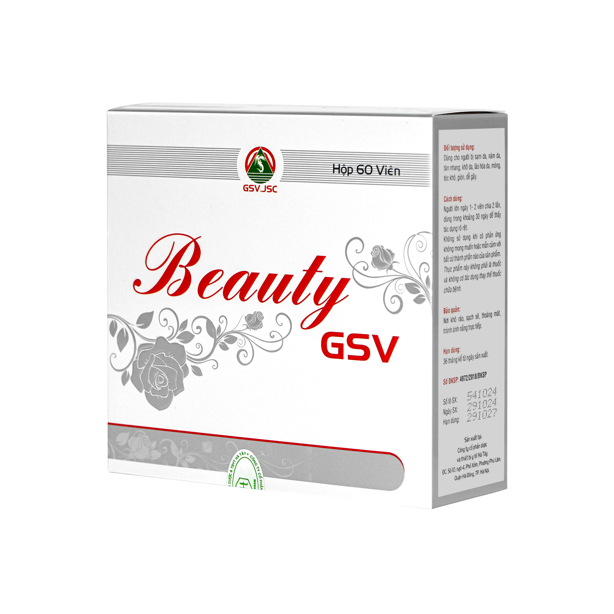 Viên uống chống lão hóa Beauty GSV - Ảnh 3