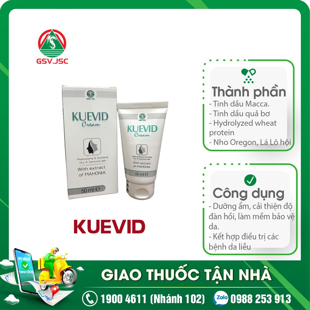 Kuevid Cream – Bí kíp “thần thánh” cho làn da mềm mịn tươi tắn