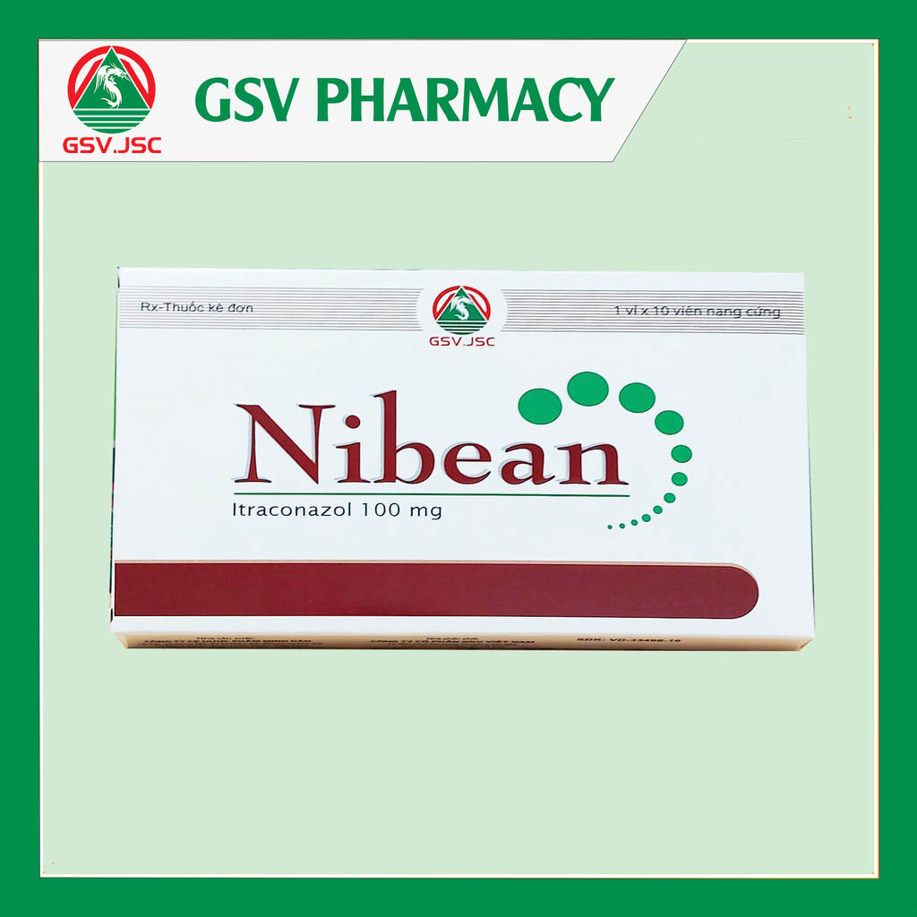 Nibean – Thuốc điều trị nấm da, nấm âm đạo và nấm nội tạng